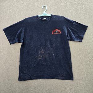 VINTAGE‎ Pajma Malaki Men Shirt XL Proud To Be Filipino Strength 90s Tee READ